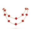 Vintage Alhambra long necklace, 20 motifs