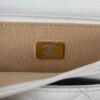 Chanel Small Flap Bag Gold Hardware White For Women, Women&rsquo;s Handbags, Shoulder Bags 7.5in/19cm AP2840