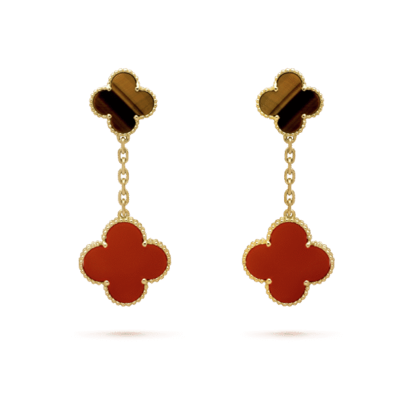 Magic Alhambra earrings, 2 motifs