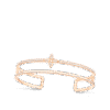 EB4E2DE1-6969-7B19-D2B9-C2A93F2C7595.png Idylle Blossom Two-Row Bracelet, Pink Gold And Diamonds