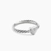 EB9F83F7-C51A-6A6E-E385-C352867F359B.jpg Cable Collectibles® Heart Stack Ring Sterling Silver with Pave Diamonds, 6.2mm