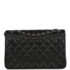 Jumbo Classic Double Flap Bag Black Caviar Silver Hardware
