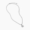 EDE24CA8-614F-7989-4680-92CCFA3C6073.jpg Petite Albion® Pendant Necklace Sterling Silver with Pave Diamonds, 7mm