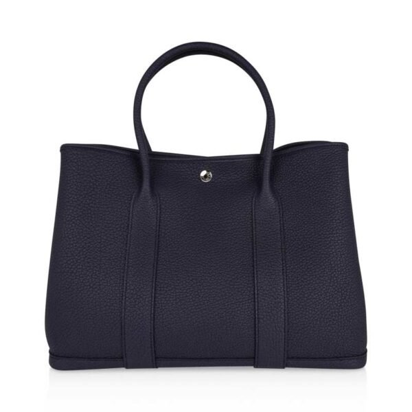 Bag Garden Party 36 Bag Bleu Indigo Negonda Leather Palladium New w/Box
