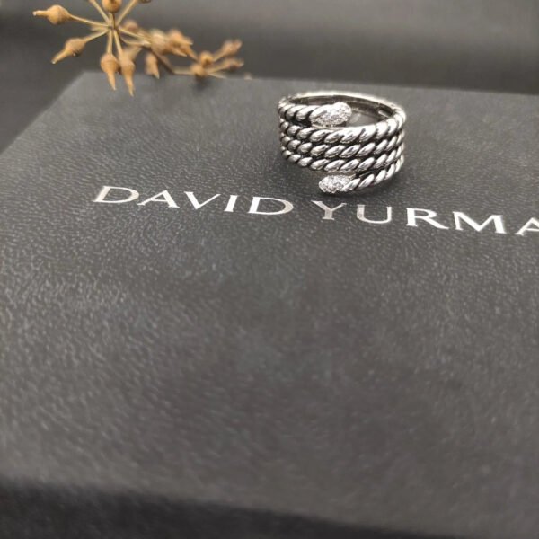 EE911F6E-CB81-95B2-066F-F8A92F7BC301.jpg David Yurman Diamond Willow Serpentine Ring - 6