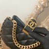 Chanel Small Hobo Bag Gold Hardware Black For Women, Women&rsquo;s Handbags, Shoulder Bags 7.5in/19cm