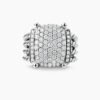 EED16B1E-1B08-2667-8CE4-86AFE3EF055C.jpg Wheaton® Ring Sterling Silver with Diamonds, 16.7mm