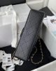 Chanel Small Classic Handbag Grained Calfskin & Gold-Tone Metal