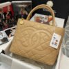 Chanel Medallion Tote Gold Hardware Caviar Yellow For Women, Women&rsquo;s Handbags, Shoulder Bags 15.6in/32cm