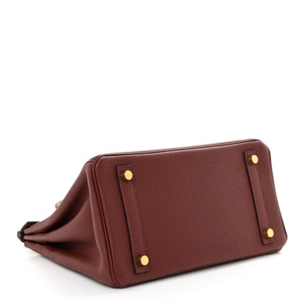 Birkin 30 Rouge H in Togo Leather with Gold Hardware