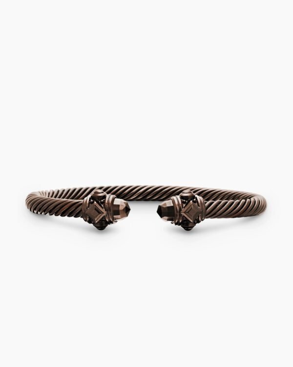 Renaissance&reg; Classic Cable Bracelet Brown, 5mm