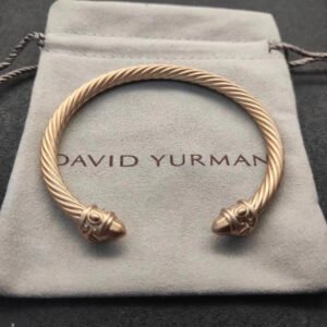 Renaissance&reg; Classic Cable Bracelet Light Brown, 5mm