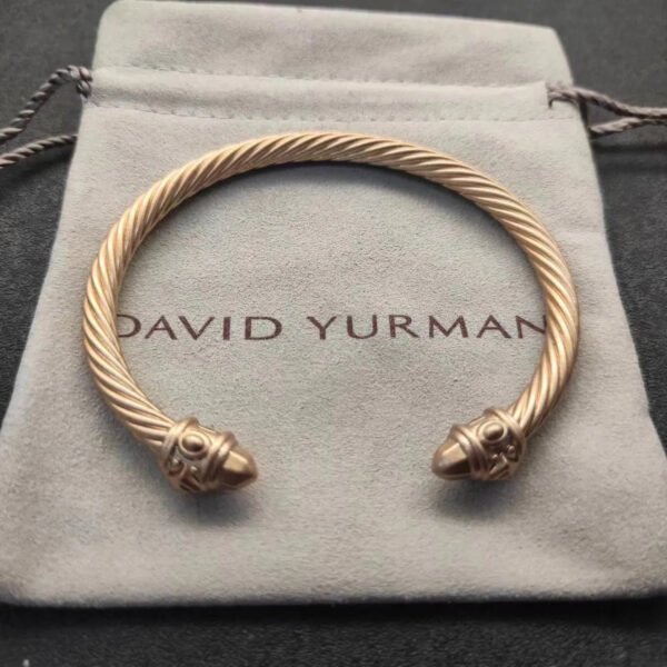 Renaissance&reg; Classic Cable Bracelet Light Brown, 5mm