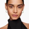 F1A12D96-1229-B36E-BCFE-9644B0EE378D.jpg Petite Helena Wrap Hoop Earrings Sterling Silver with 18K Yellow Gold and Diamonds