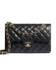 F283C45E-0B75-E1E0-99C6-1F85D2337A77.jpg Chanel Small Classic Handbag Lambskin & Gold Metal A01113