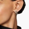 F3645677-4A25-D767-C67E-51533FD94E91.jpg Crossover Shrimp Earrings Sterling Silver with 18K Yellow Gold