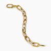 DY Madison&reg; Chain Bracelet 18K Yellow Gold with Diamonds