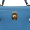 F55D7FC5-D463-DC54-DE0A-BDB7EF5A7267.jpg Mini Kelly 20 Bag Sellier New Blue Jean Epsom Leather with Gold Hardware