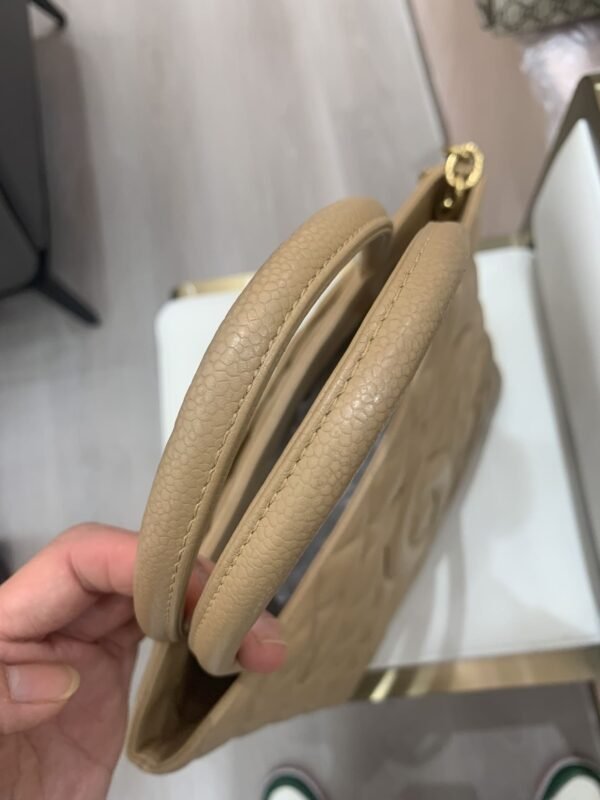 CHANEL Medallion Tote Bag Brown