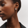 F5B297DB-EDEB-53D2-FD1B-C7EFAD83EEBB.png Color Blossom Sun Ear Stud, Pink Gold And Grey Mother-Of-Pearl - Per Unit