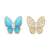 Two Butterfly earrings