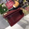 Chanel Boy Handbag Gold Toned Hardware Burgundy For Women, Women&rsquo;s Bags, Shoulder And Crossbody Bags 9.8in/25cm A67086
