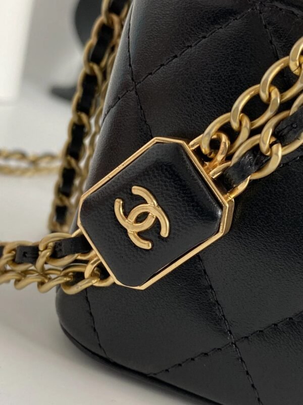 Chanel Small Vanity With Chain Black For Women, Women&rsquo;s Bags 4.3in/11cm