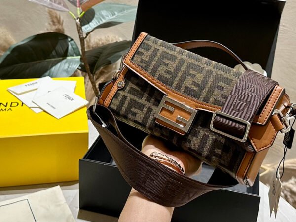 Fendi Baguette Sofe Trunk - Yellow