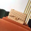 Chanel Classic HandBag Beige For Women 9.9in/25.5cm A01112