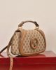 Gucci Blondie Brown Canvas 27x17cm