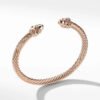 Renaissance&reg; Classic Cable Bracelet Light Brown, 5mm