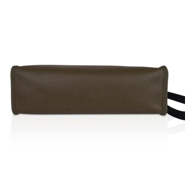 F94D9097-C961-1DE3-2DE1-0C67C85E8EA5.jpg Herbag Zip 31 Bag Retourne Khaki Berline & Black Leather with Palladium Hardware