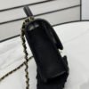 Chanel 22K Flap Bag Black For Women, Women&rsquo;s Bags 8.1in/20.5cm