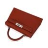 Mini Kelly 20 Bag Sellier Cuivre Chevre Leather with Palladium Hardware