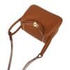 FB02107A-1C2B-2FE1-6D82-F864506BC765.jpg Mini Lindy 20 Bag Gold Clemence Leather with Gold Hardware
