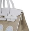 FB61FC03-3310-C7A6-1246-3D1A58A9B3FA.jpg Limited Edition Birkin 20 Faubourg Sellier Bag Neige (Snow) White Matte Alligator