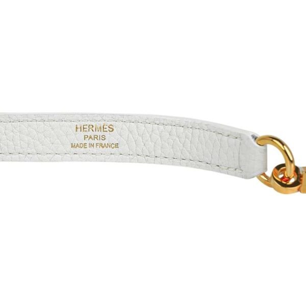 FB6EDC9A-104A-CC7C-C303-3BAD85D63AA2.jpg Kelly 28 Retourne Bag White Clemence Leather with Gold Hardware