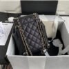 Chanel Duma Backpack Gold Toned Hardware Black For Women, Women&rsquo;s Bags, Shoulder Bags 9.4in/24cm AS1371