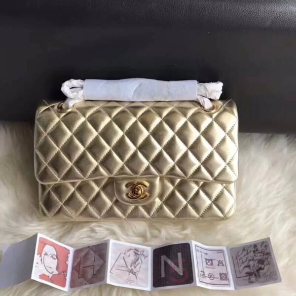 FC4699B5-81CC-206E-2521-403474300881.jpg Chanel 1112 Gold Medium Size 2.55 Lambskin Leather Flap Bag