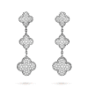 Magic Alhambra earrings, 3 motifs