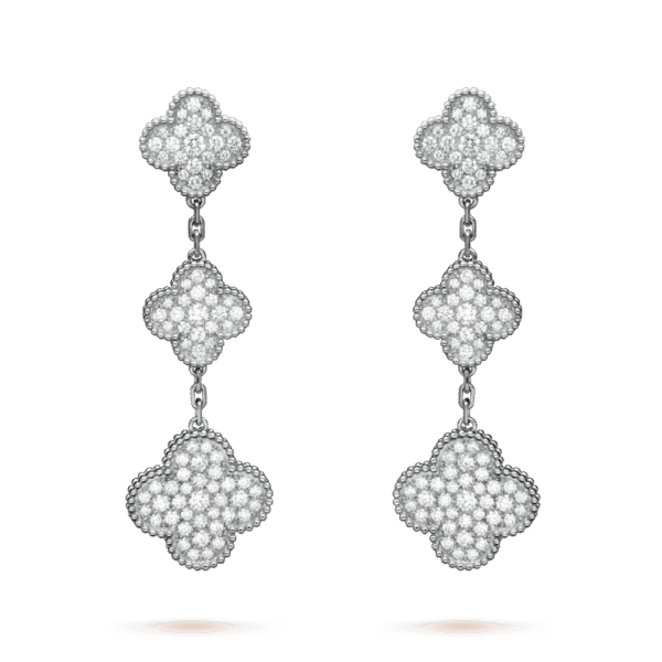 Magic Alhambra earrings, 3 motifs
