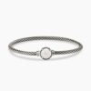 Petite Chatelaine&reg; Bracelet Sterling Silver with Pearl, 3mm - 17cm