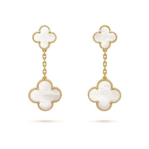 Magic Alhambra earrings, 2 motifs
