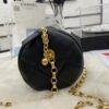 Chanel Bowling Mini Black Bag For Women 11cm/4.3in AS3384 B08482 94305