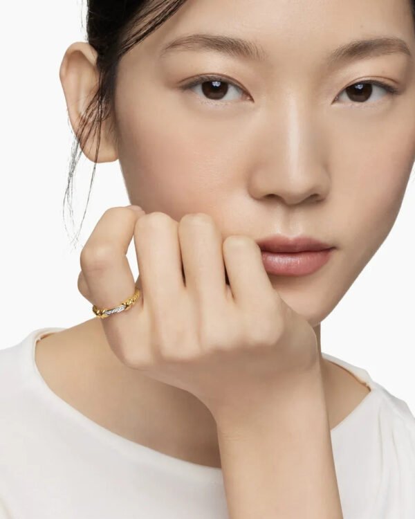 FE5FD685-DC39-CC17-EDC9-A3B1B8C6A630.jpg Petite Helena Wrap Band Ring 18K Yellow Gold with Diamonds - 6