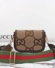 Gucci Horsebit 1955 Jumbo GG Mini Shoulder Bag