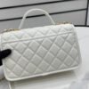 Chanel AS3653 22K Bag White For Women, Women&rsquo;s Bags 9.8in/25cm