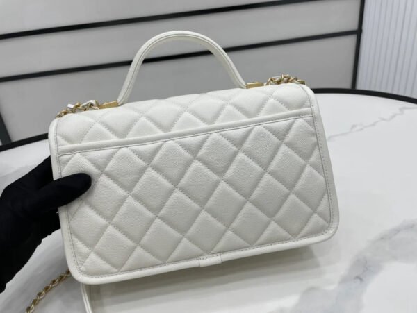 Chanel AS3653 22K Bag White For Women, Women&rsquo;s Bags 9.8in/25cm
