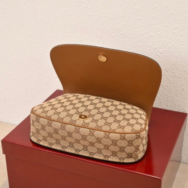 Gucci Blondie Brown Canvas 27x17cm